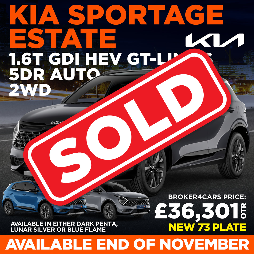 KIA SPORTAGE ESTATE 1.6T GDi HEV GT-Line S 5dr Auto 2WD. SOLD